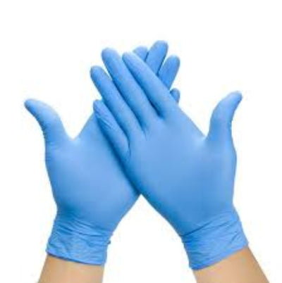 Vinyl Gloves- Blue